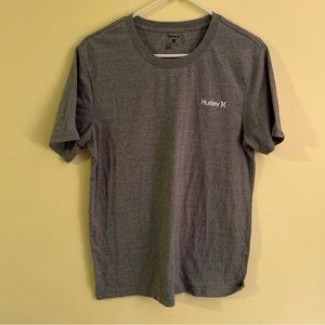 Hurley Crew Neck T-shirt Medium Gray